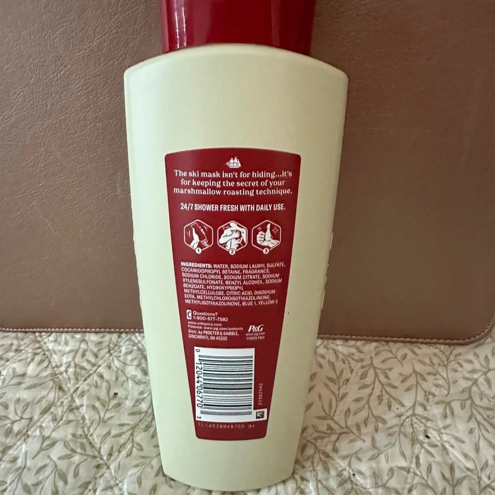 Old Spice Serial Griller Body Wash - Cream/Red (Limited Edition)